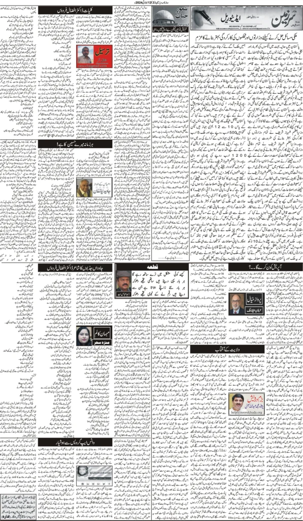 12//07/24 sarzameen lahore | page03