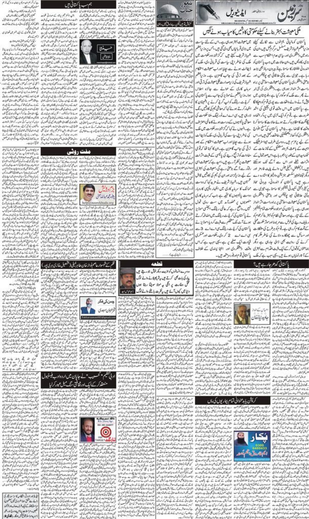 30/08/2024 Daily Sarzameen Lahore page 3