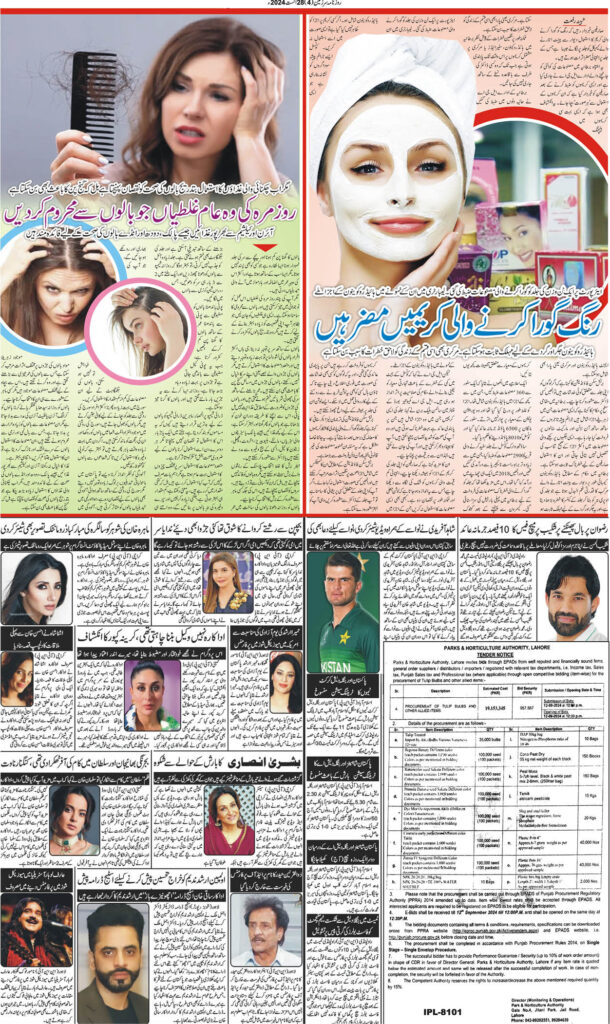 28/08/24 Daily Sarzameen Lahore page 4