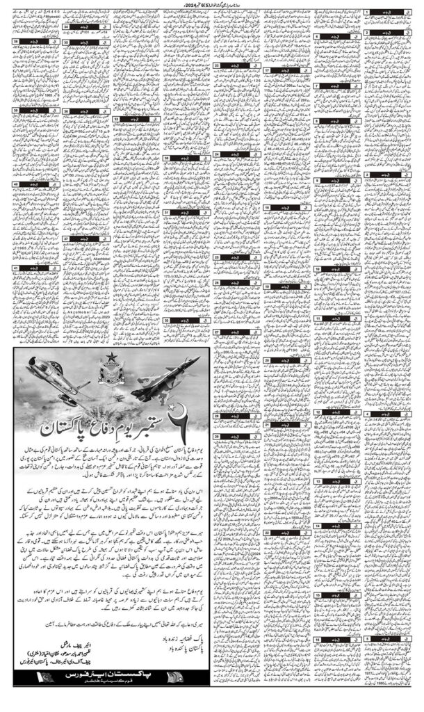 06/09/2024 Daily Sarzameen Gujranwala page 5