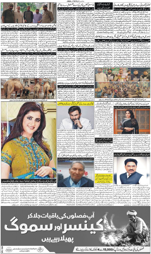 12/11/2024 Daily Sarzameen Lahore Page 2