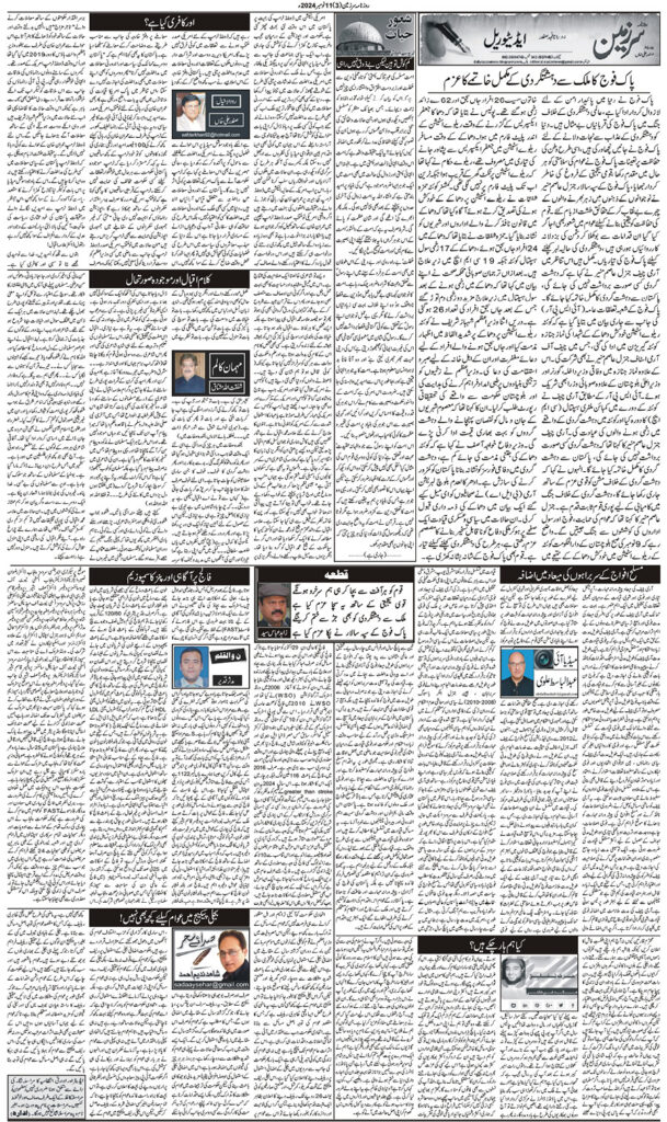 11/11/2024 Daily Sarzameen Lahore Page 3