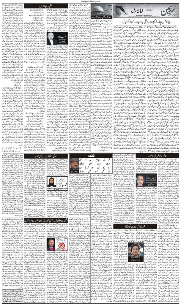 13/11/2024 Daily Sarzameen Lahore Page 3