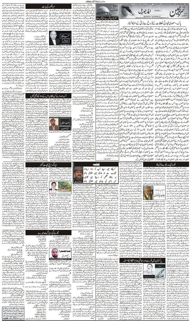 01/11/2024 Daily Sarzameen Gujranwala Page 3