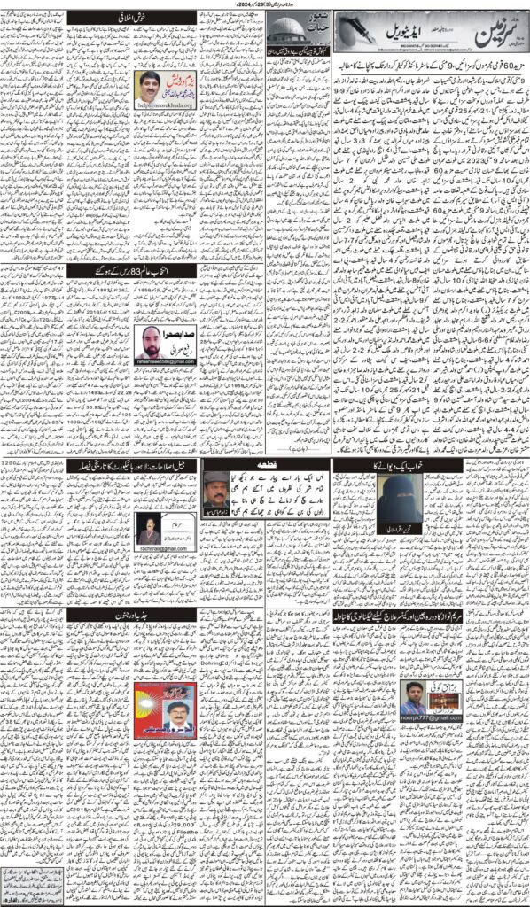 28/12/2024 Daily Sarzameen Lahore Page 3