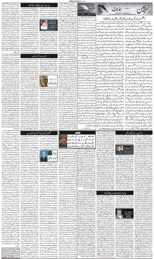 06/01/2025 Daily Sarzameen Lahore Page 3