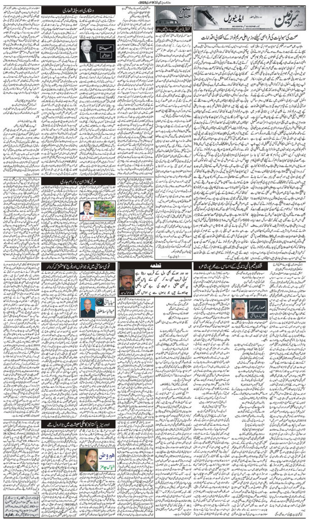 09/01/2025 Daily Sarzameen Lahore Page 3