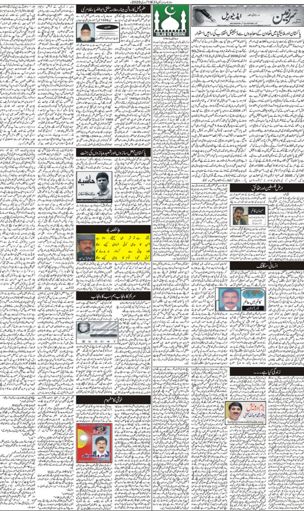 19/02/2025 Daily Sarzameen Lahore Page 3