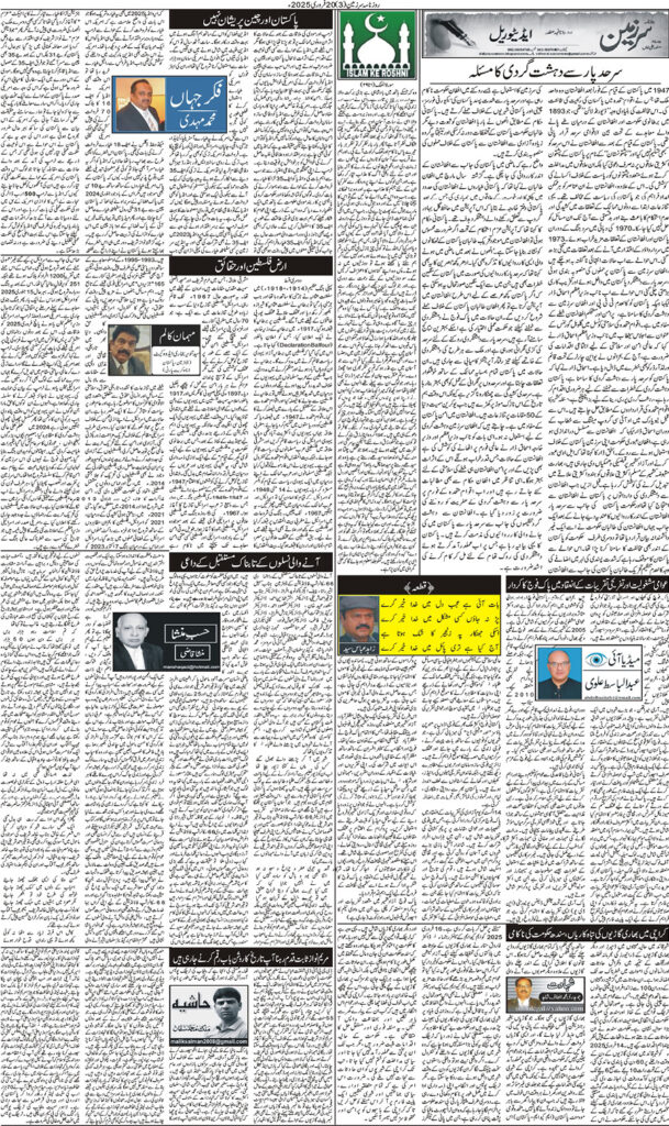 20/02/2025 Daily Sarzameen Lahore Page 3