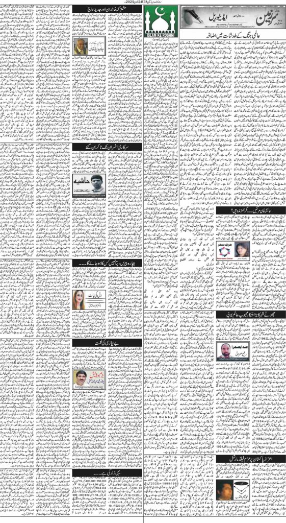 24/06/2025 Daily Sarzameen Lahore Page 3