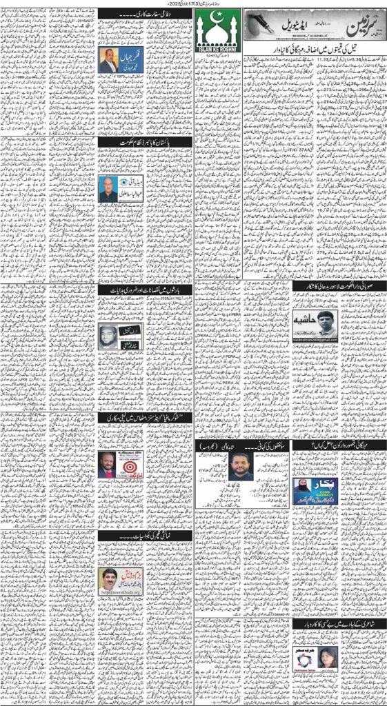 17/07/2025 Daily Sarzameen Lahore Page 3