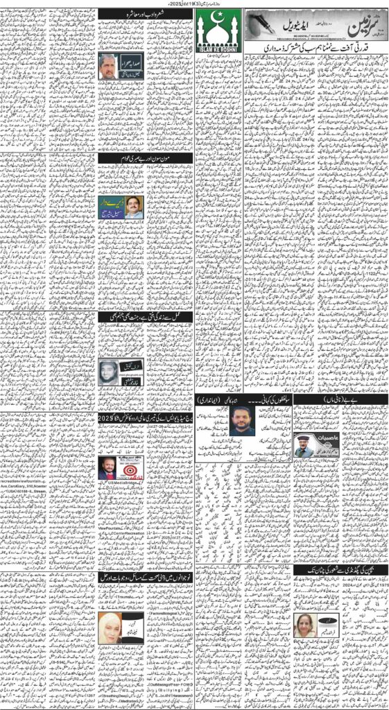 19/07/2025 Daily Sarzameen Lahore Page 3