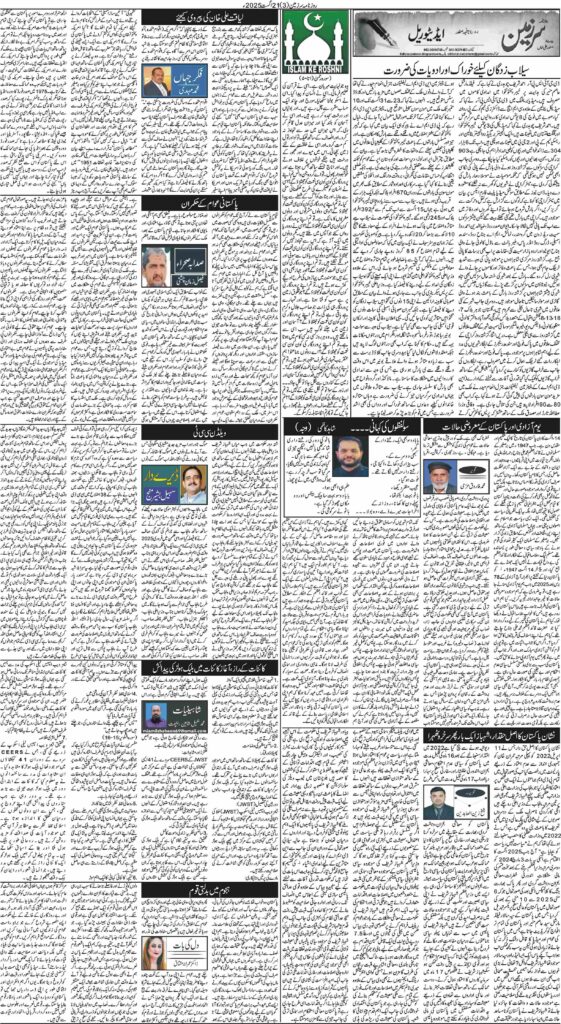 21/08/2025 Daily Sarzameen Lahore Page 3