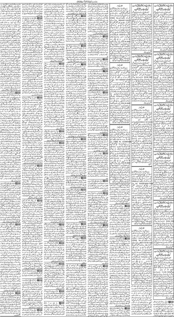 27/08/2025 Daily Sarzameen Lahore Page 5