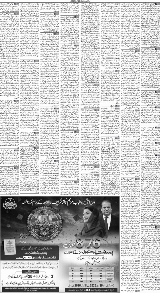26/01/2026 Daily Sarzameen Lahore Page 5